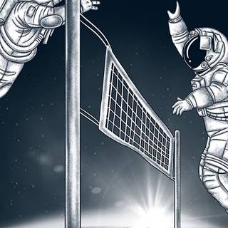 Volleyball iPhone wallpaper