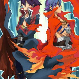 Gurren Lagann iPhone wallpaper