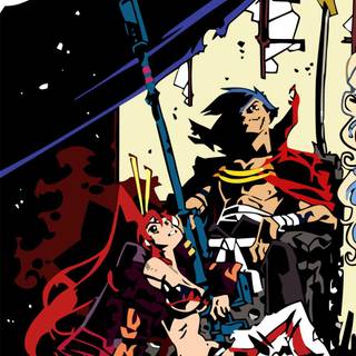 Gurren Lagann iPhone wallpaper