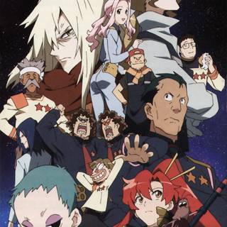 Gurren Lagann iPhone wallpaper
