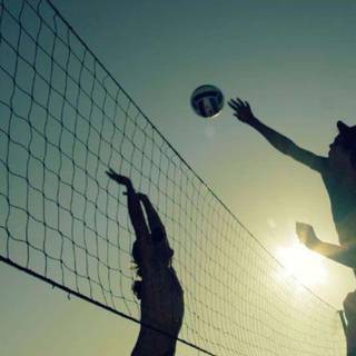 Volleyball iPhone wallpaper