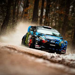 WRC rally cars wallpaper