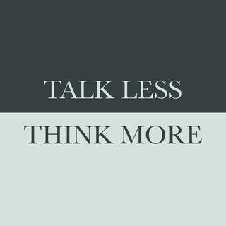Talk less wallpaper