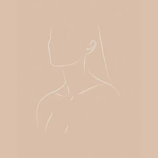 Nude colour wallpaper