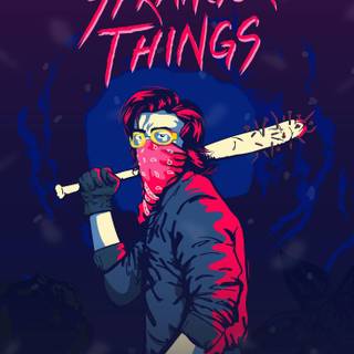 Anime Stranger Things wallpaper