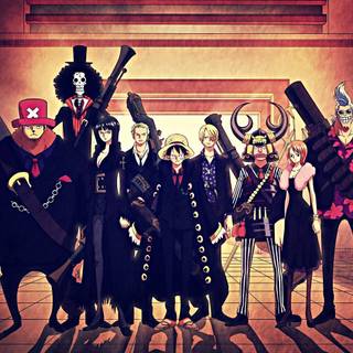 One Piece group wallpaper