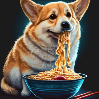 Corgi dogs wallpaper