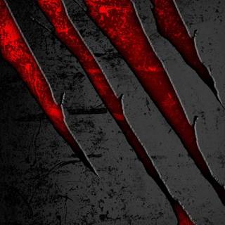 Claw marks wallpaper