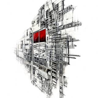 Architecture sketch wallpaper