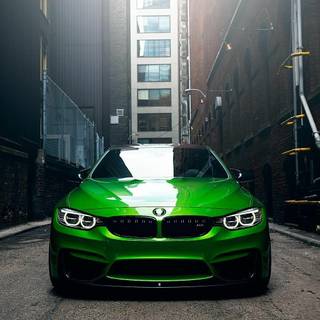 BMW green wallpaper