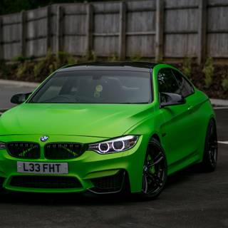 BMW green wallpaper