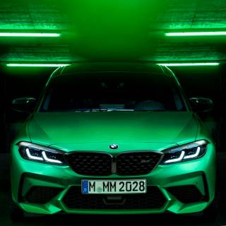 BMW green wallpaper