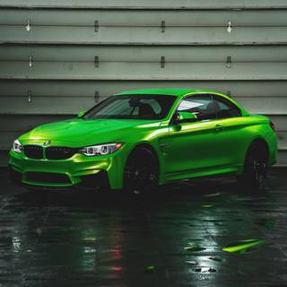 BMW green wallpaper