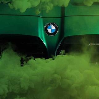 BMW green wallpaper