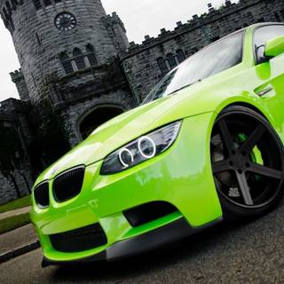 BMW green wallpaper