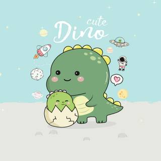 Anime dinosaur wallpaper