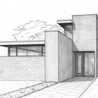 Architecture sketch wallpaper