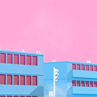 Simple anime desktop wallpaper