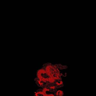 Red aesthetic Japanese wallpaper