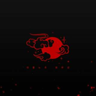 Red aesthetic Japanese wallpaper