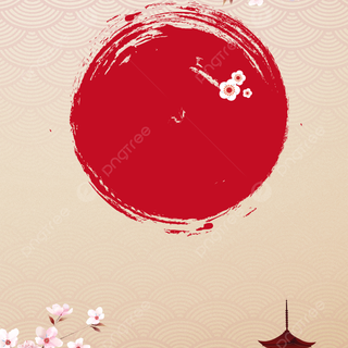 Red aesthetic Japanese wallpaper