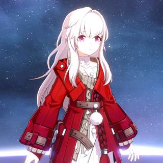 PS4 girl red eyes wallpaper