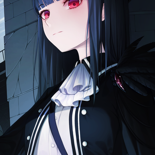 PS4 girl red eyes wallpaper