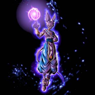 Beerus aesthetic wallpaper