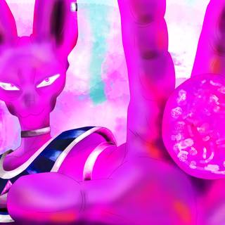 Beerus aesthetic wallpaper