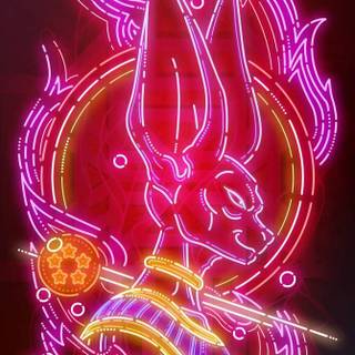 Beerus aesthetic wallpaper
