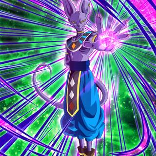 Beerus aesthetic wallpaper