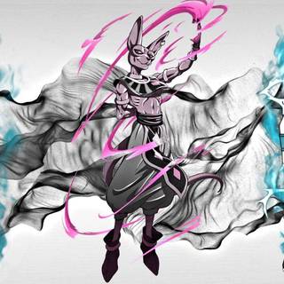 Beerus aesthetic wallpaper