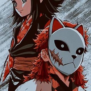 Sabito and Makomo wallpaper