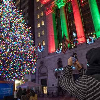 Merry Christmas night desktop wallpaper