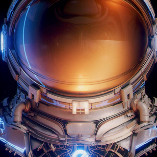 Dark sci fi iPhone wallpaper