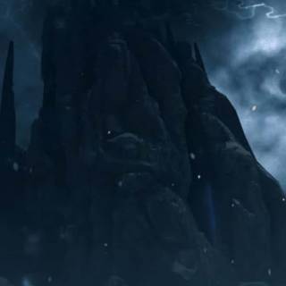 Dark sci fi iPhone wallpaper