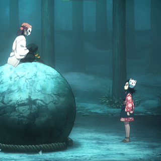 Sabito and Makomo wallpaper