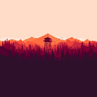 Firewatch autumn wallpaper