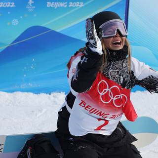 Winter olympic snowboarding wallpaper