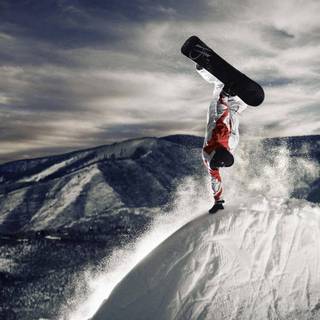 Winter olympic snowboarding wallpaper