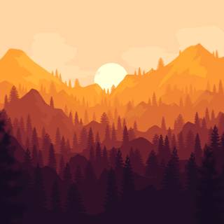 Firewatch autumn wallpaper