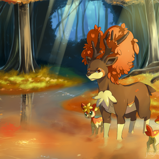 Pokémon autumn wallpaper