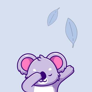 Cute aesthetic cartoon characters wallpaper