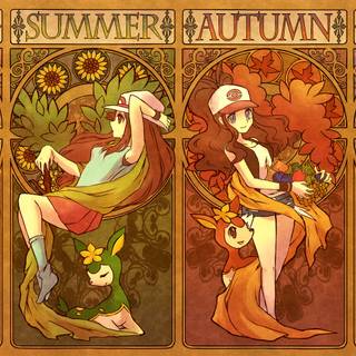 Pokémon spring wallpaper