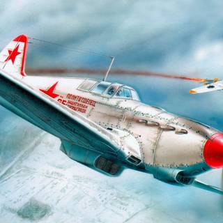 Airplane winter wallpaper