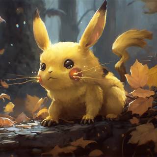 Pokémon autumn wallpaper