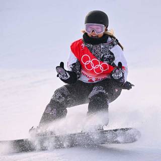 Winter olympic snowboarding wallpaper