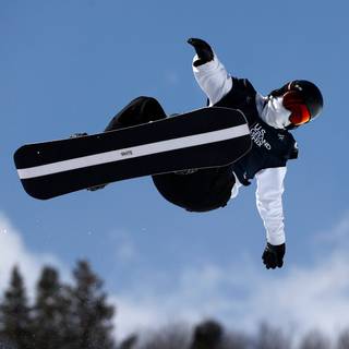 Winter olympic snowboarding wallpaper