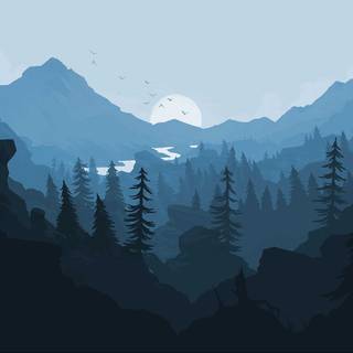 Firewatch autumn wallpaper