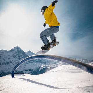 Winter olympic snowboarding wallpaper